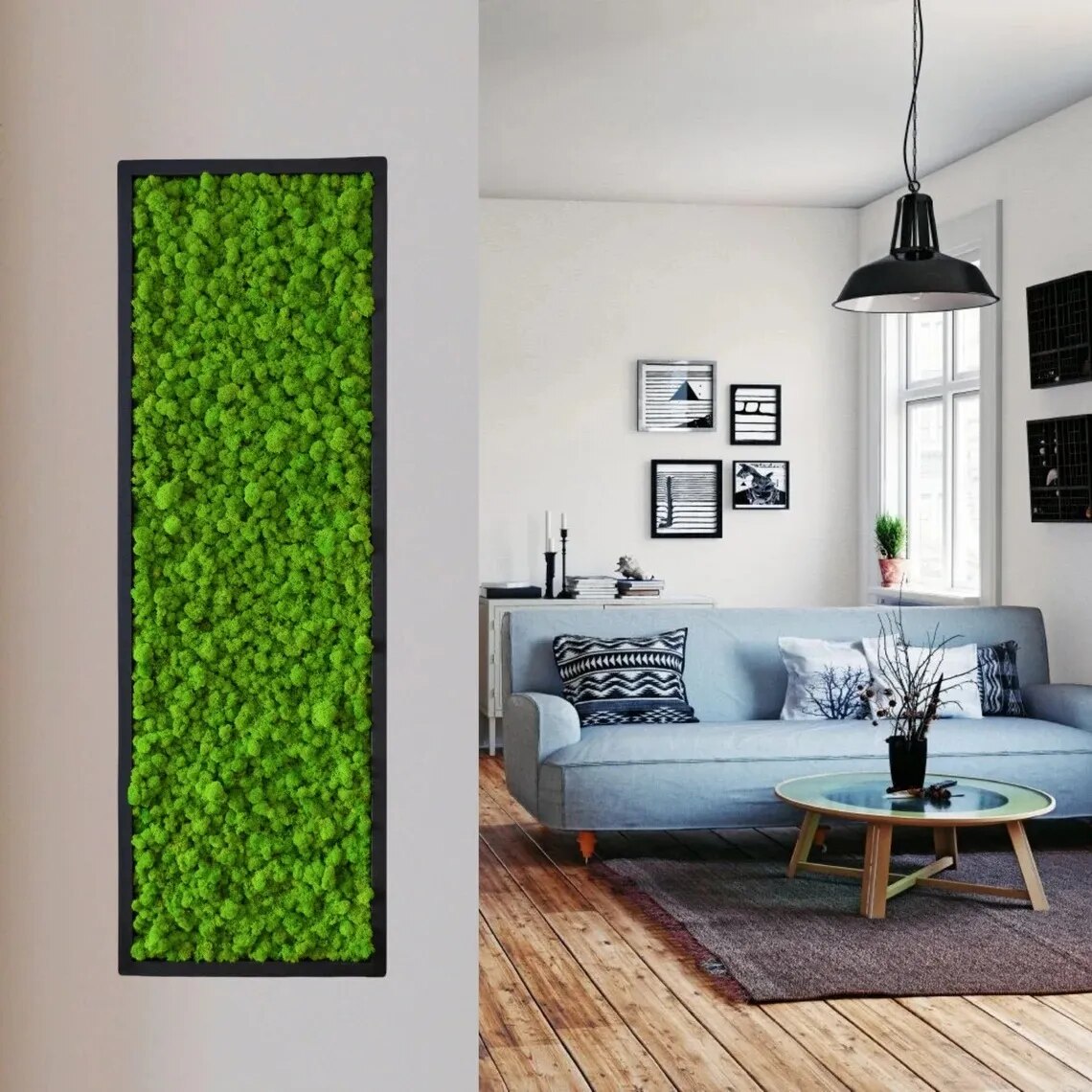 Artificial Green Plants Eterna - Sphagnum Moss Dry ulasan dan harga